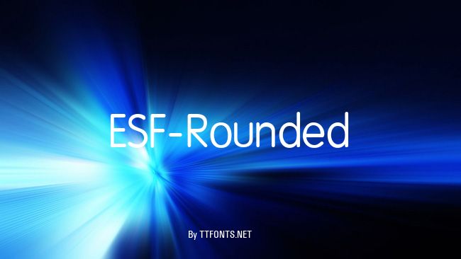 ESF-Rounded example