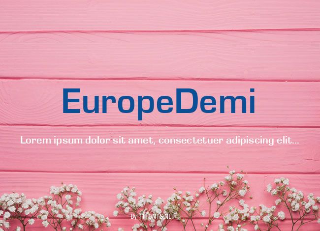 EuropeDemi example