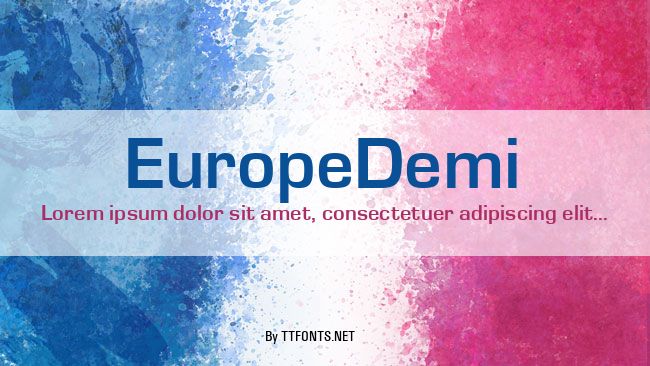 EuropeDemi example