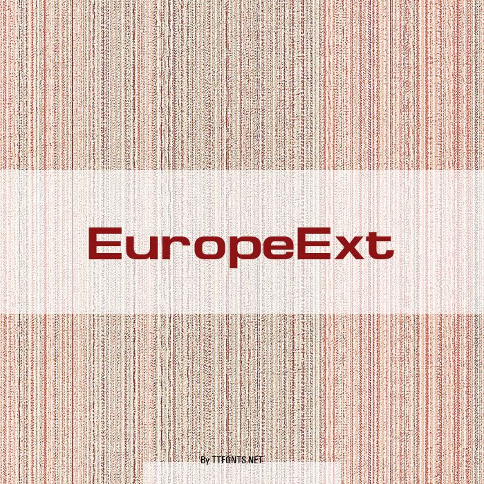 EuropeExt example