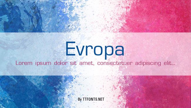 Evropa example