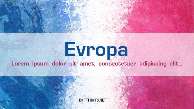 Evropa example