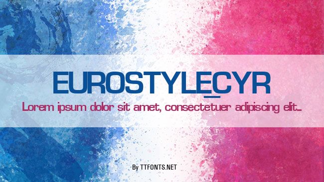 EUROSTYLE_CYR example