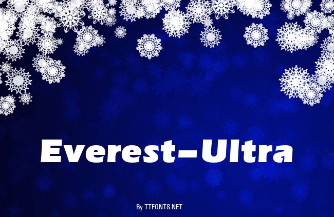 Everest-Ultra example