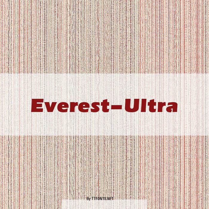Everest-Ultra example