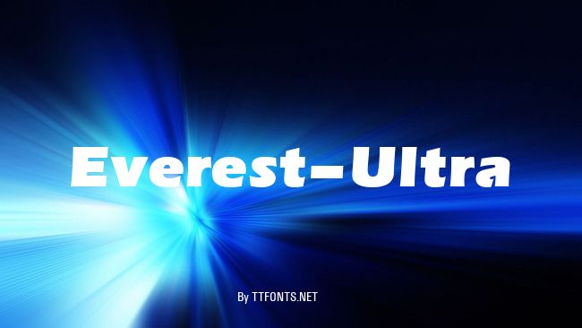 Everest-Ultra example