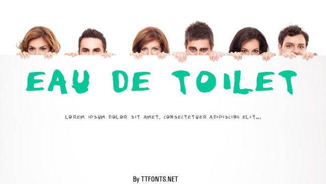 Eau de Toilet example
