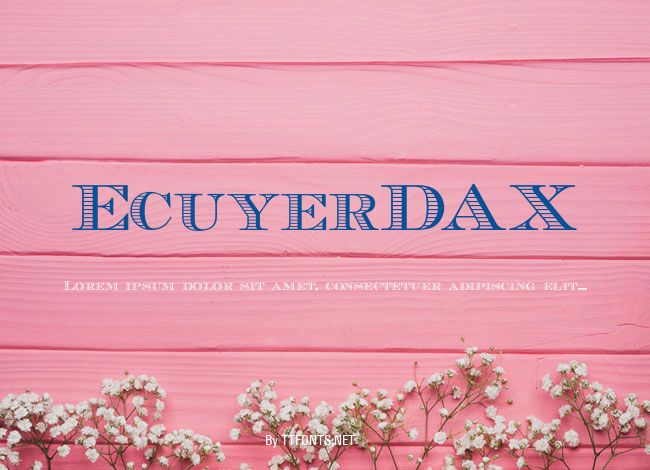 EcuyerDAX example
