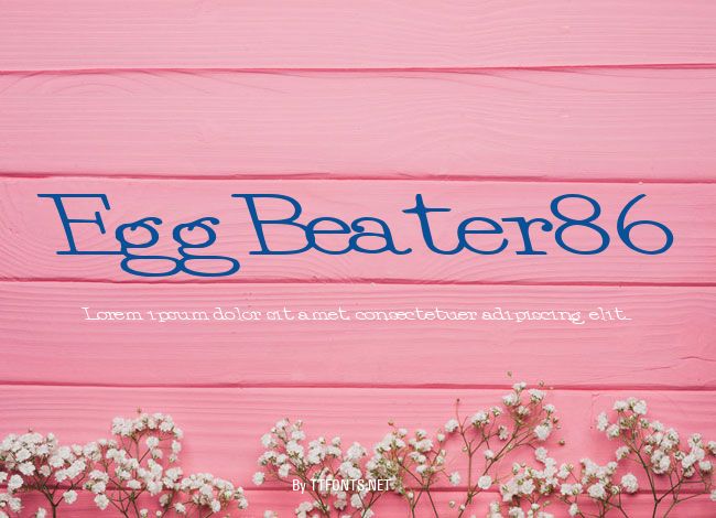 EggBeater86 example