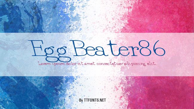 EggBeater86 example