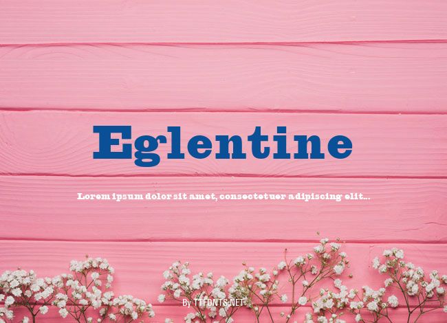 Eglentine example