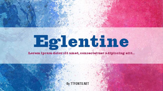 Eglentine example