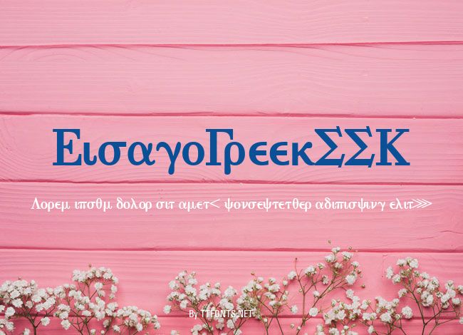 EisagoGreekSSK example