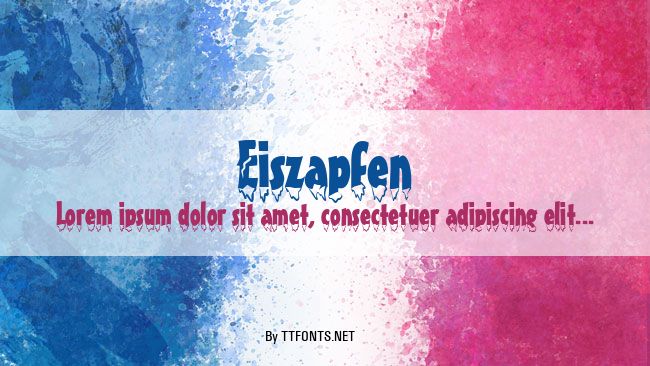Eiszapfen example