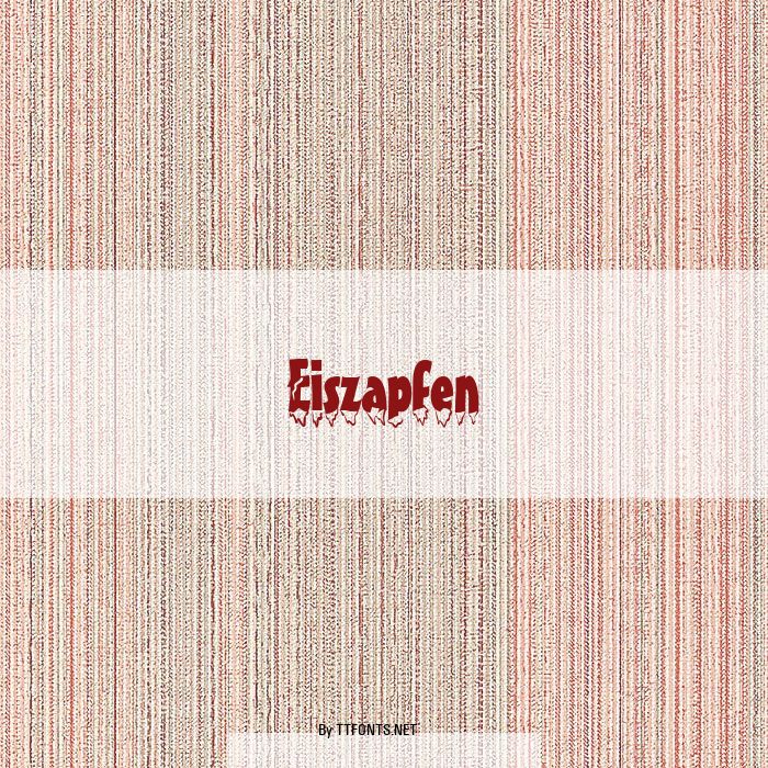 Eiszapfen example