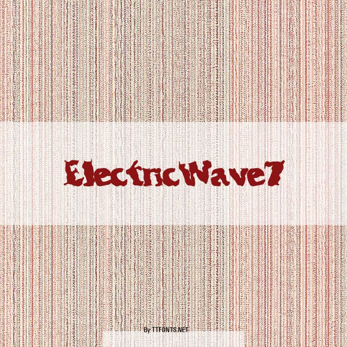 ElectricWave7 example