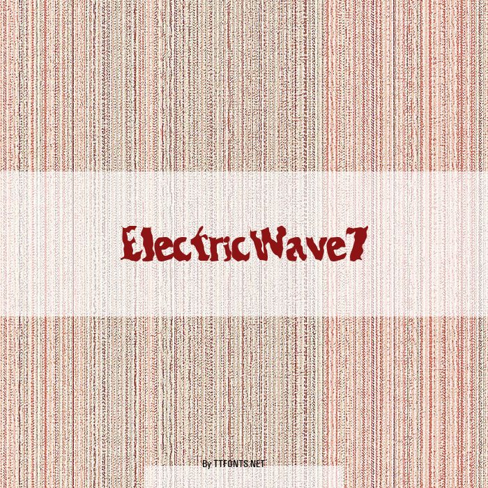 ElectricWave7 example