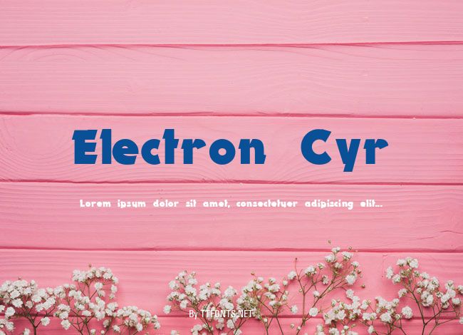 Electron Cyr example