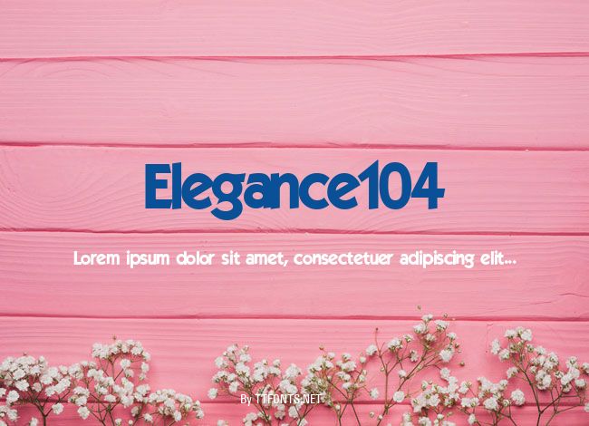 Elegance104 example