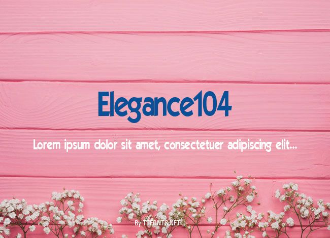 Elegance104 example