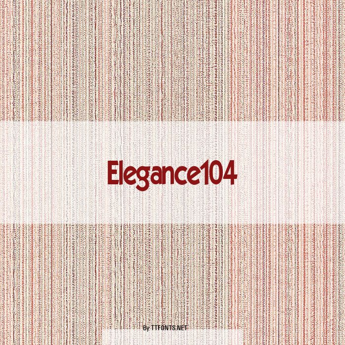Elegance104 example
