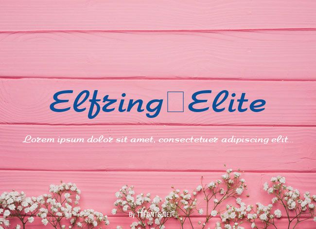 Elfring-Elite example