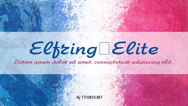 Elfring-Elite example