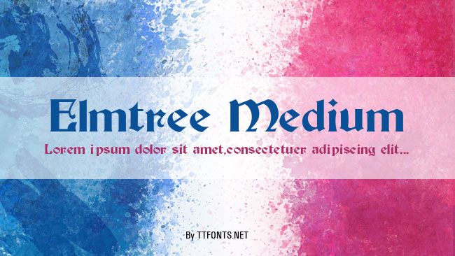 Elmtree Medium example