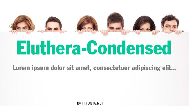 Eluthera-Condensed example