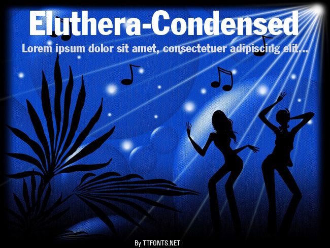 Eluthera-Condensed example