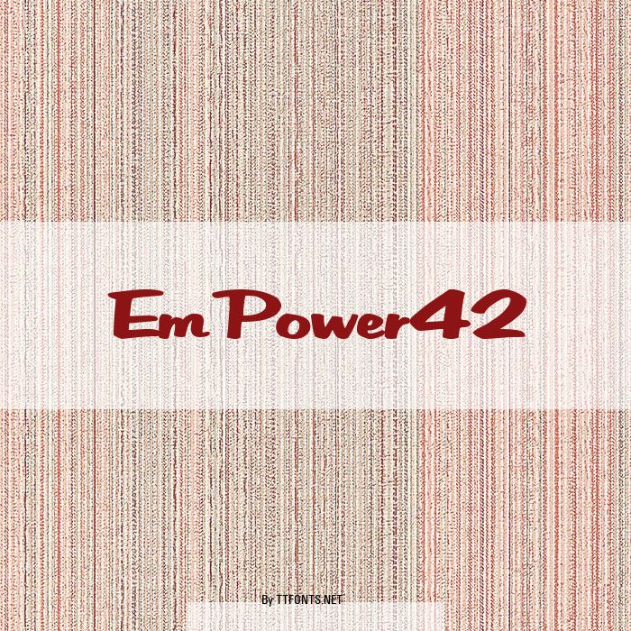 EmPower42 example