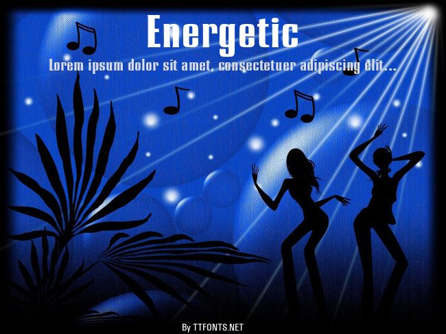 Energetic example