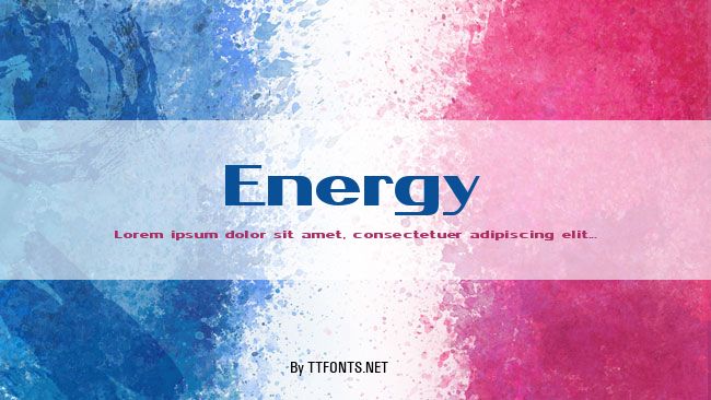 Energy example