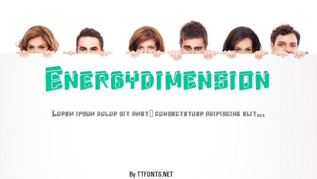 Energydimension example