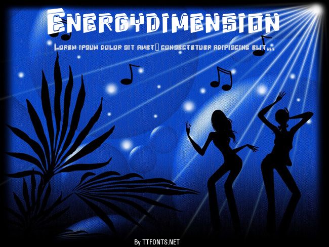 Energydimension example