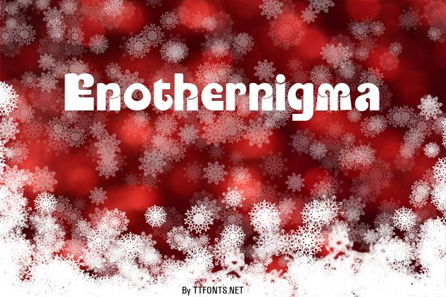 Enothernigma example