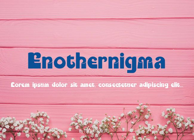 Enothernigma example