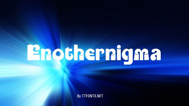 Enothernigma example