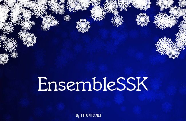 EnsembleSSK example