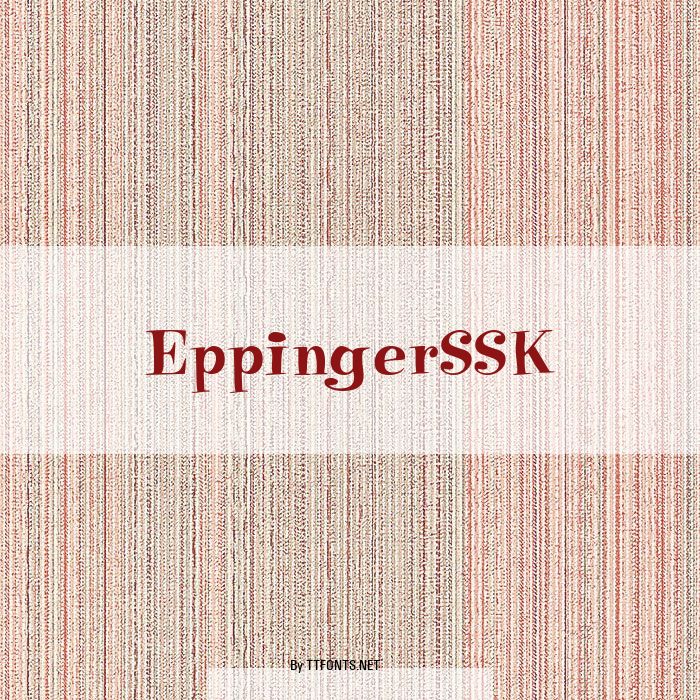 EppingerSSK example