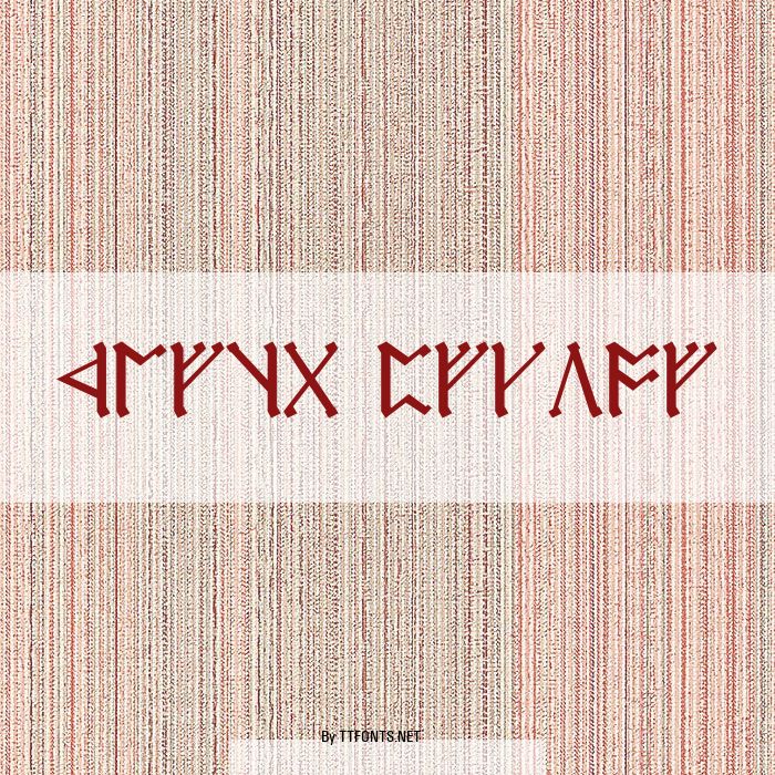 Cirth Erebor example