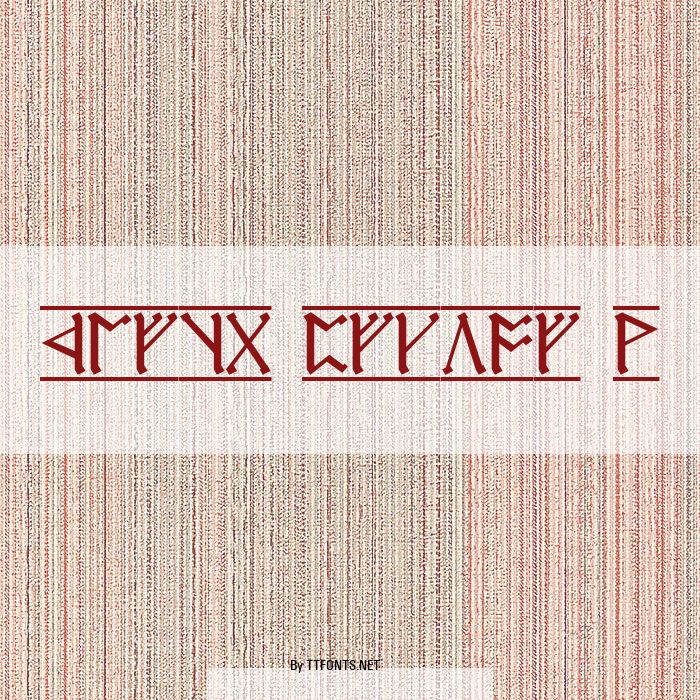 Cirth Erebor-1 example