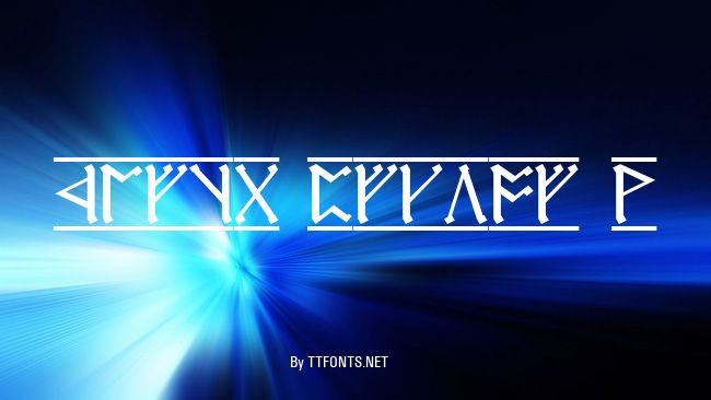 Cirth Erebor-1 example