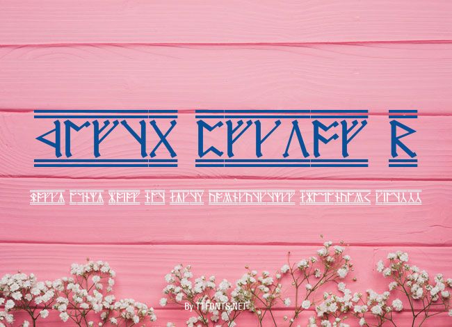 Cirth Erebor-2 example