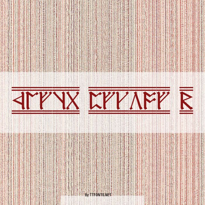 Cirth Erebor-2 example
