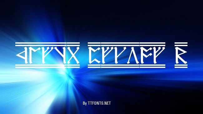 Cirth Erebor-2 example