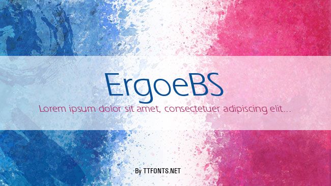 ErgoeBS example