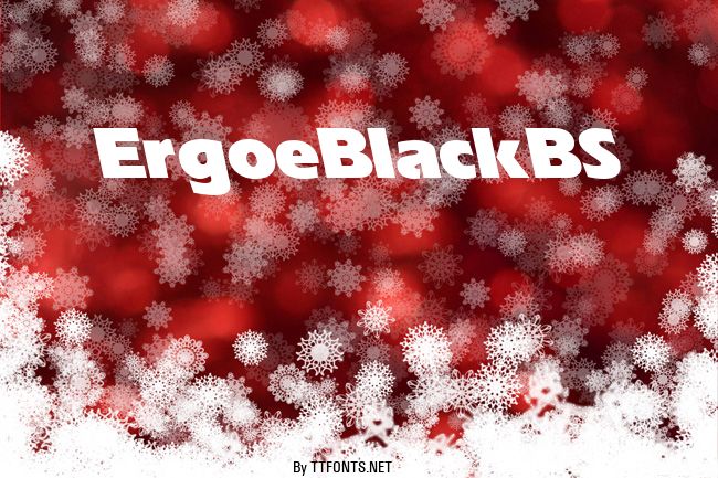 ErgoeBlackBS example
