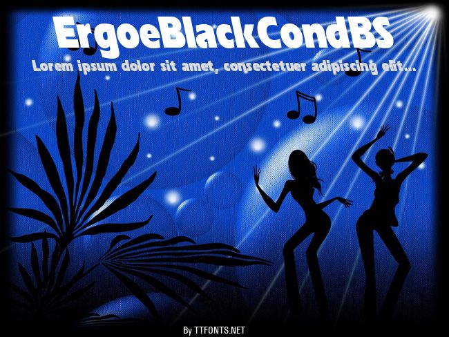 ErgoeBlackCondBS example