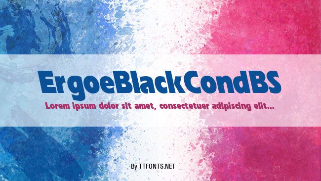 ErgoeBlackCondBS example